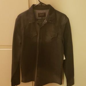 Ring of Fire Western Style Denim Shirt Slim Fit